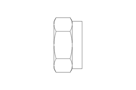 Tuerca hexagonal M10 A4 ISO10511