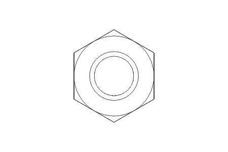 Tuerca hexagonal M10 A4 ISO10511