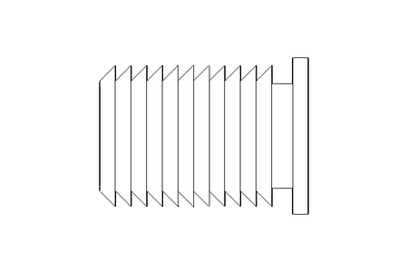 Plain bearing bush 10.5x27x30x40x3