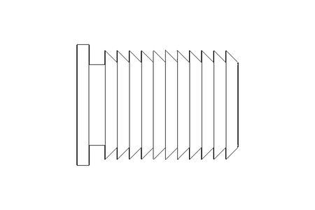 Plain bearing bush 10.5x27x30x40x3