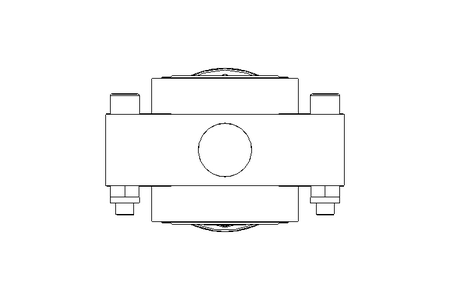 Valvola a farfalla B DN025 OVO NC E D4