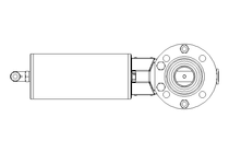 Valvola a farfalla B DN025 OVO NC E D4