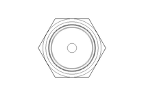 Reducing coupling L 35/10 St ISO8434