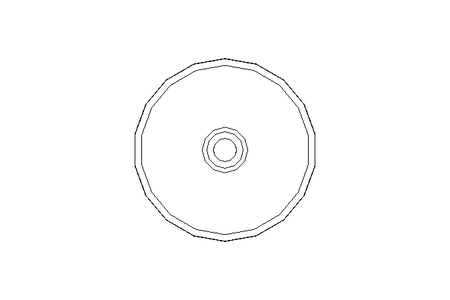 Tragrolle D80x3/2 KR EL1200