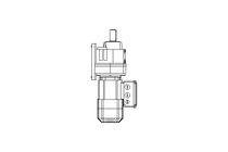 Spur gear motor 0.37kW 18 1/min