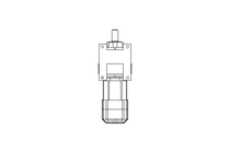 Stirnradgetriebemotor 0,37kW 18 1/min