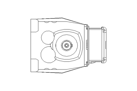 Spur gear motor 0.37kW 18 1/min