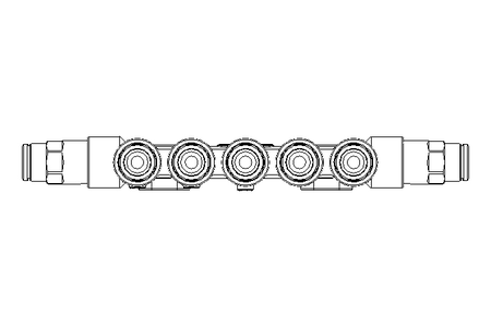 MANIFOLD  5-Fach, 10-10-10-3-6