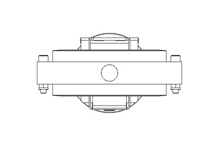 Válvula borboleta B DN100 OVO NC E D26