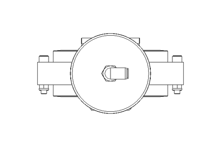 Scheibenventil B DN100 OVO NC E D26