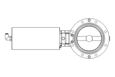 Scheibenventil B DN100 OVO NC E D26