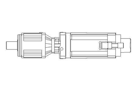 Planetengetriebemotor 45,0 Nm