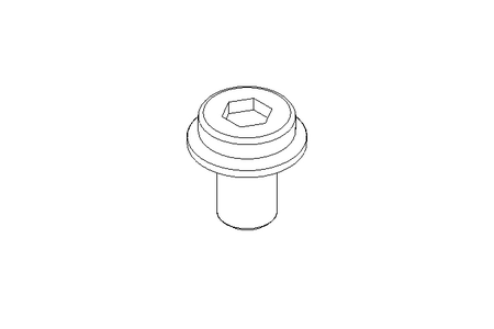 Flanschschraube M8x12 St-Zn