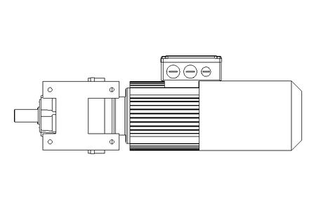 SPUR GEARED MOTOR