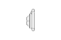 Mancal de flange PCSK 40/42,8x121