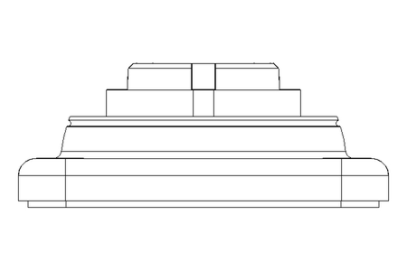 Mancal de flange PCSK 40/42,8x121