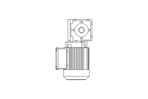 Winkelgetriebemotor 0,12kW 198 1/min