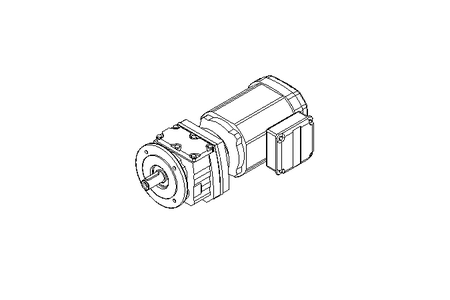 Motorid.ingranaggi cilind 0,55kW 48