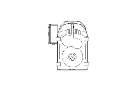 Flachgetriebemotor 0,55kW 20 1/min