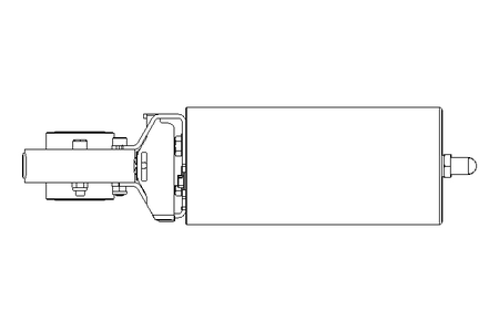 Butterfly valve B DN025 OVO NC E EX