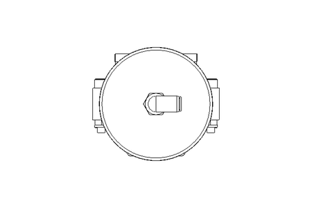 Butterfly valve B DN040 OVO NC E EX