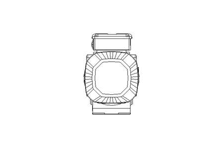 Moteur réducteur 0,55kW 24 1/min