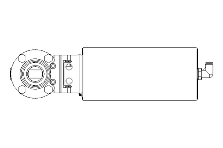 Butterfly valve B DN025 WVM NC E EX