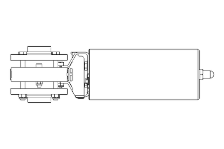 Дисковый клапан B DN040 FVF NC E EX