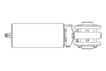Дисковый клапан B DN040 FVF NC E EX