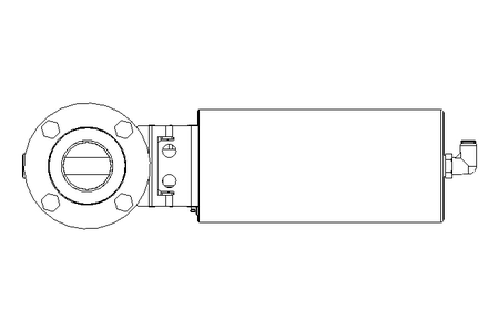 Butterfly valve B DN040 FVF NC E EX