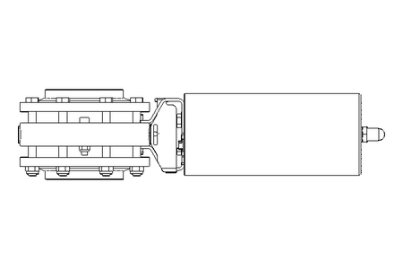 Scheibenventil B DN080 FVF NC E EX