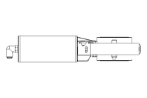 Butterfly valve B DN050 OVO NC H