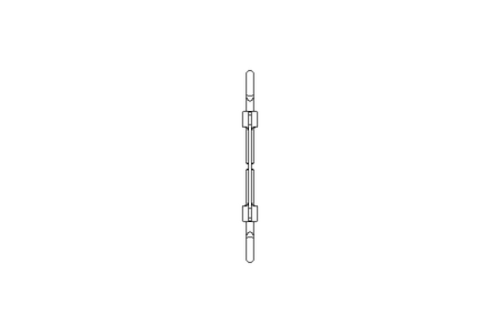 Tenditore a vite M6 1.4401