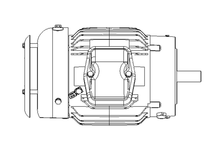 MOTORE TRIFASE 1 HP