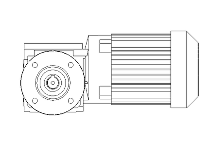 Motorreductor 0,18kW 50 1/min