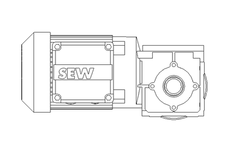 Motorreductor 0,18kW 50 1/min