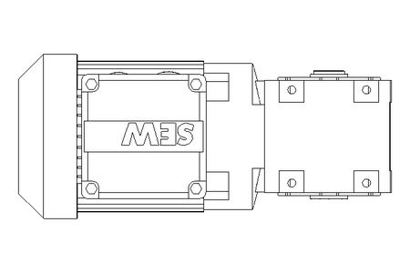 Moteur réducteur 0,18kW 79 1/min