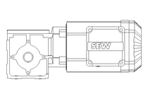 Winkelgetriebemotor 0,55kW 50 1/min