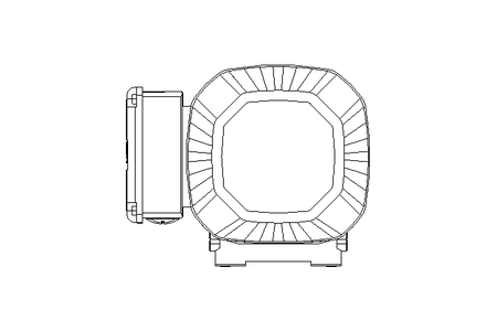 Winkelgetriebemotor 0,55kW 50 1/min