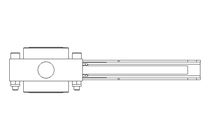 Butterfly valve B DN025 OVO MA F