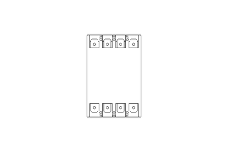 Power circuit breaker 160-400A 4p