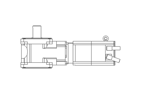 Kegelradgetriebemotor 25,5 Nm