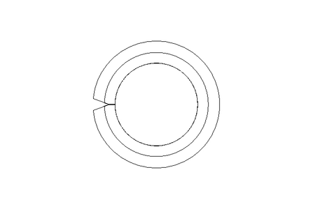 Plain bearing bush 15x17x23x9x1