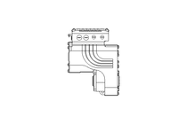 Flat gear servo motor 89 Nm