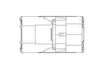 Flat gear servo motor 89 Nm