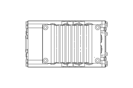 Flat gear servo motor 89 Nm