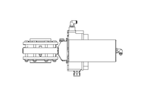 Válvula borboleta BR DN080 FVF NC E