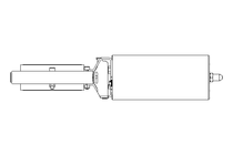 Válvula borboleta B DN100 OVO NC V