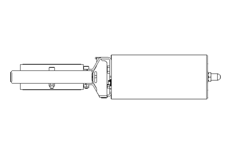 Butterfly valve B DN100 OVO NC V