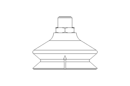 Balgsauggreifer D60 1,5 Falten